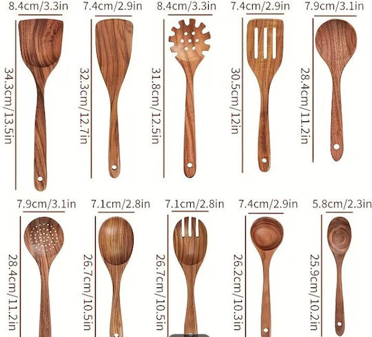 Set Lemn de Gătit 6buc Set Lemn de Gătit 6buc
