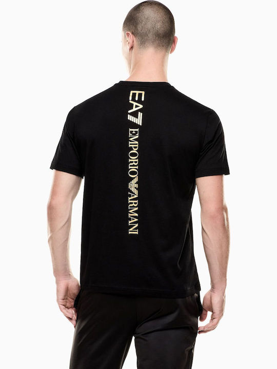Emporio Armani Tricou Black / Gold