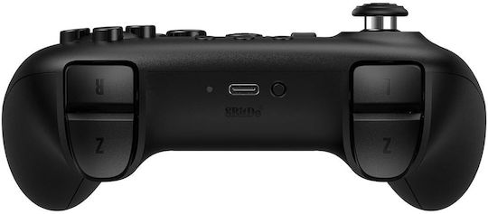 8Bitdo Ασύρματο Gamepad με Hall Effect Sticks για Android / PC / Switch Μαύρο