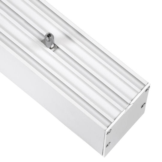 Kelvo Orion Klv-101-0363-v2 Linear Ceiling LED Light 72w 7200lm 120° AC 220-240v IP20 Adjustable White CCT Remote Control 2700k to 6000k Dimmable Lumileds SMD Chip Matte White L120 x W5 x H7.5cm 3 Years Warranty