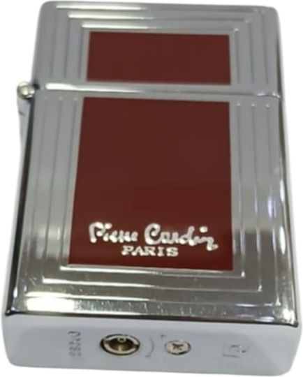 Pierre Cardin Αναπτήρας Flamme in Silber Farbe