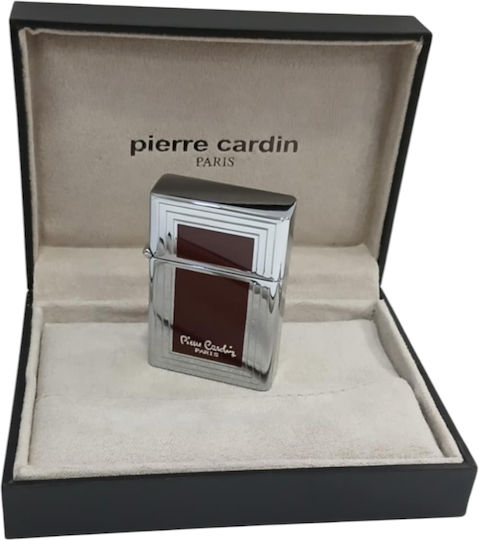 Pierre Cardin Αναπτήρας Flamme in Silber Farbe