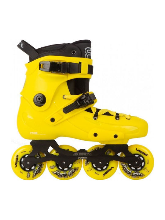 Freestyle Skates Fr1 80 În linie Reglabil Role Portocaliu Pentru Adulți