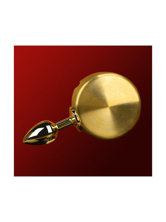 Aschenbecher-Style Butt Plug In Gold Edelstahl