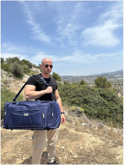 Cardinal Reisetasche 65Es Blau Stoff L70cm