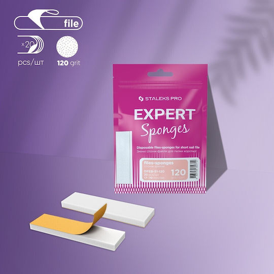 Staleks 20 Files Sponges 120 Grit Dfeb-51-120