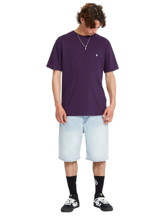 Stone Blanks T-shirt Μωβ
