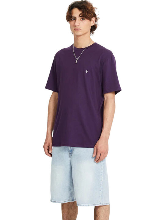 Stone Blanks T-shirt Μωβ