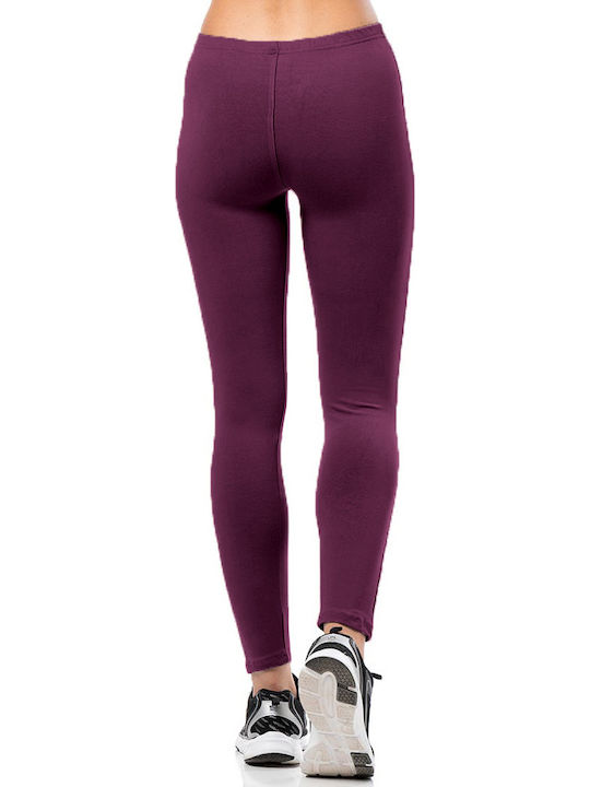 Women's Long Legging Eggplant