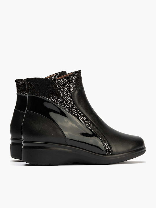 Stiefeletten Damen Schwarz