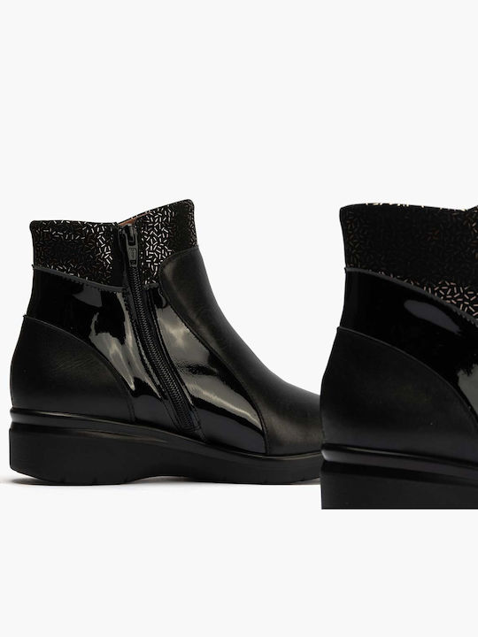 Stiefeletten Damen Schwarz