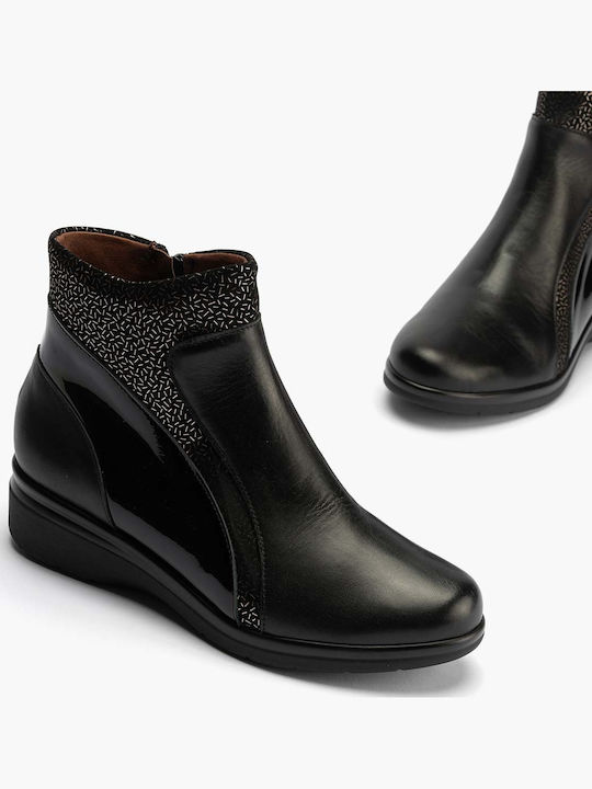 Stiefeletten Damen Schwarz