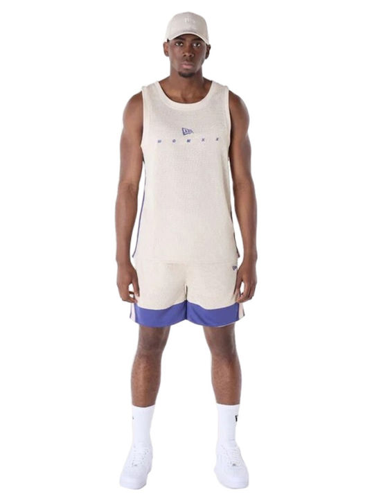 Mesh Tricou Beige