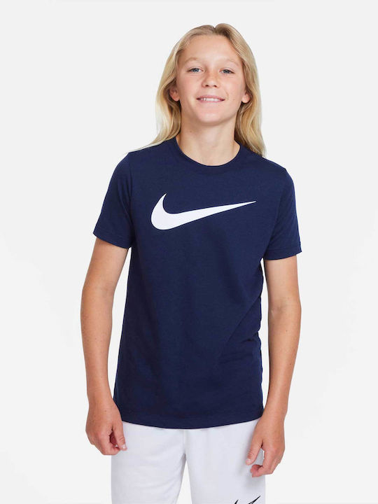 Детска тениска Dri-Fit Черен