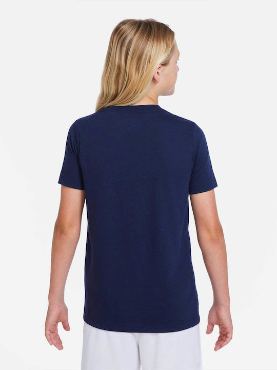 Детска тениска Dri-Fit Черен