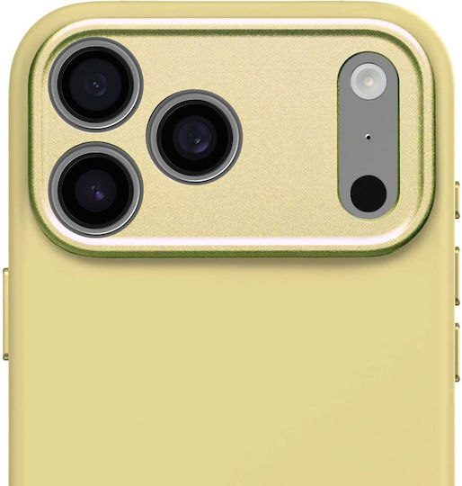 Decoded Antimicrobial Back Cover Σιλικόνης Μπεζ (iPhone 17 Pro Max)