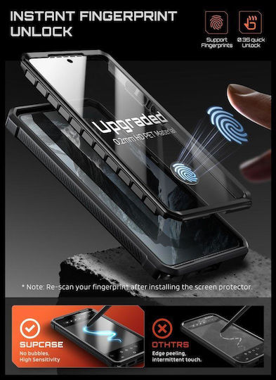 Supcase Unicorn Beetle Pro Mag 360 Full Cover Aramid Fiber / Σιλικόνης / Πλαστικό 0.2mm Μαύρο (Galaxy S26 Ultra)