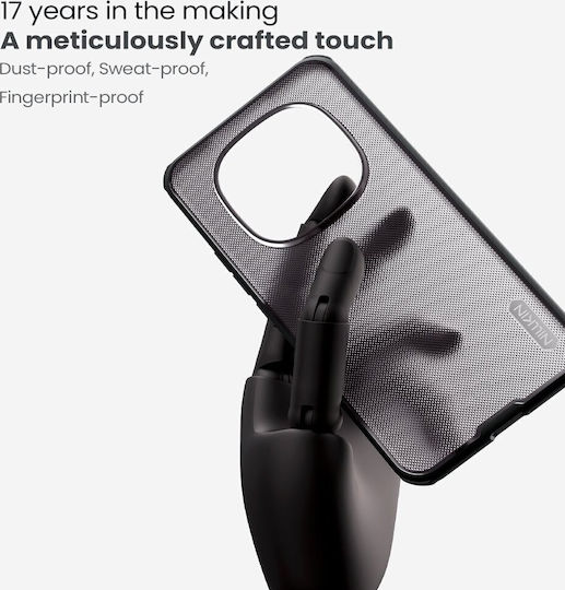 Nillkin Super Frosted Pro Back Cover Πλαστικό / Σιλικόνης Transparent Black (Redmi Note 15 Pro+ / Poco M8 Pro)