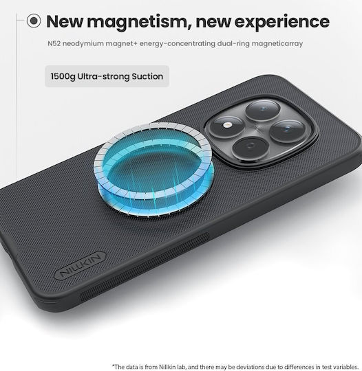 Nillkin Super Frosted Pro Magnetic Back Cover Xiaomi Redmi Note 15 Pro 5g Black