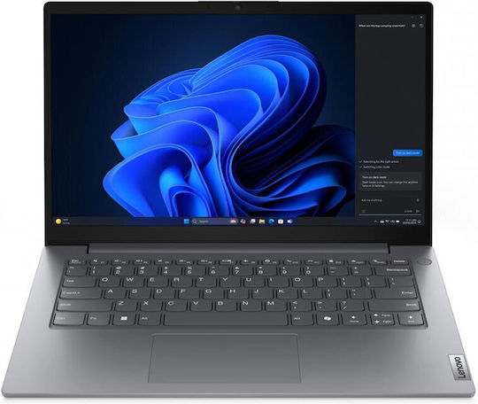 Lenovo V14 G5 IRL 14" IPS FHD (Nucleu 5-210H/16GB/512GB SSD/No OS) (Tastatură Engleză Internațională)
