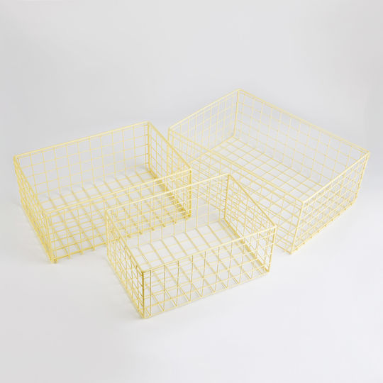 Butlers Coș de Depozitare Galben 30x20cm 1buc