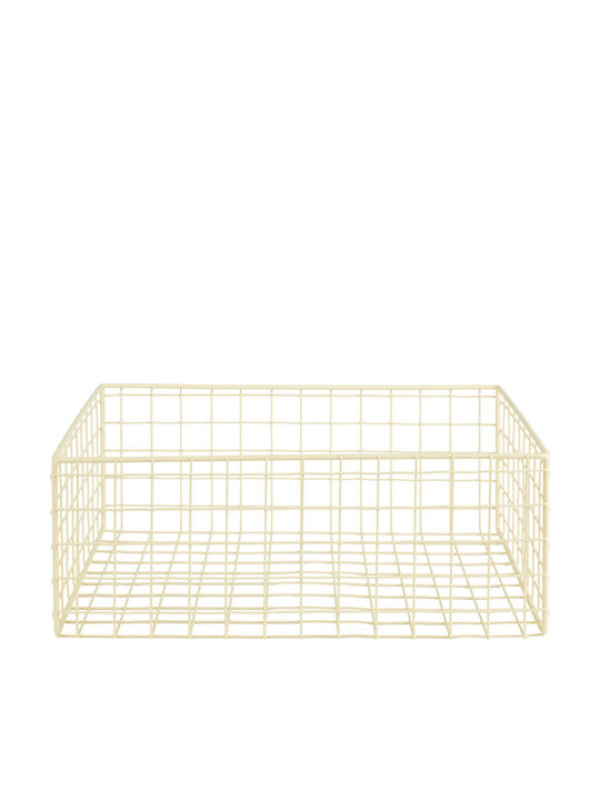 Butlers Καλάθι Αποθήκευσης Κίτρινο 34x24cm