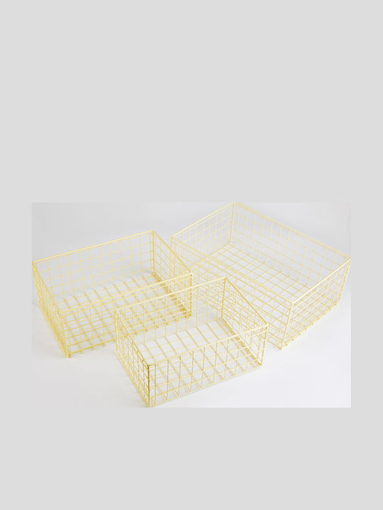 Butlers Aufbewahrungskorb Gelb 34x24cm 1Stück