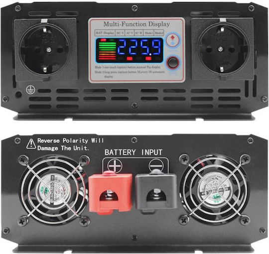 Taggo Invertor Auto Unda sinusoidală pură 8000W pentru Convertirea 12V DC în 220V AC