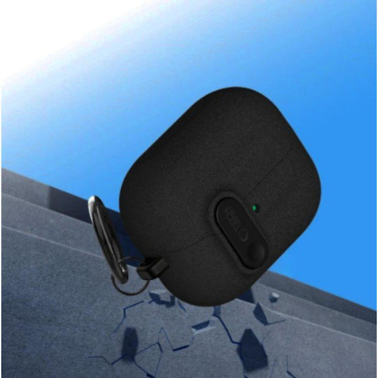 Tech-Protect Slim Hook Hülle Kunststoff mit Haken in Schwarz Farbe für Samsung Galaxy Buds 3 / 3 FE / 3 Pro