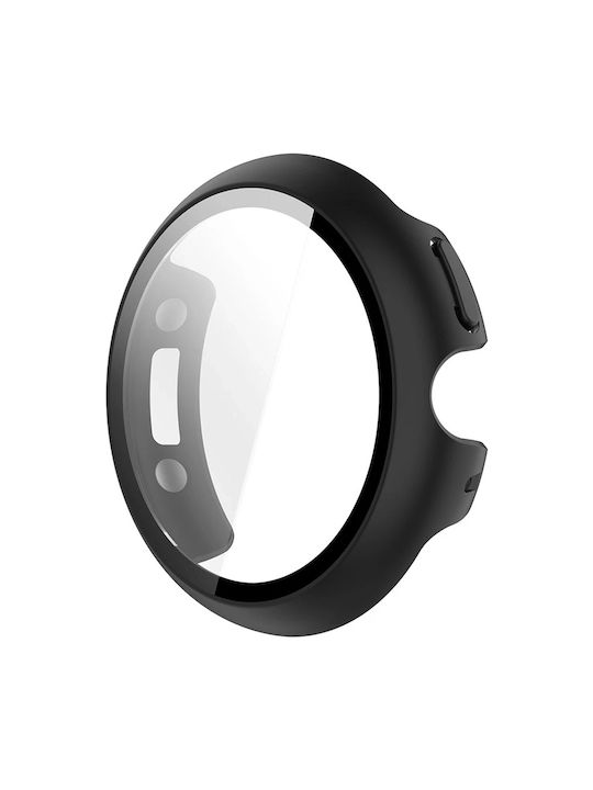 Techsuit Defense360 Pro Πλαστική Θήκη με Τζαμάκι σε Μαύρο χρώμα για Google Pixel Watch 4 41mm