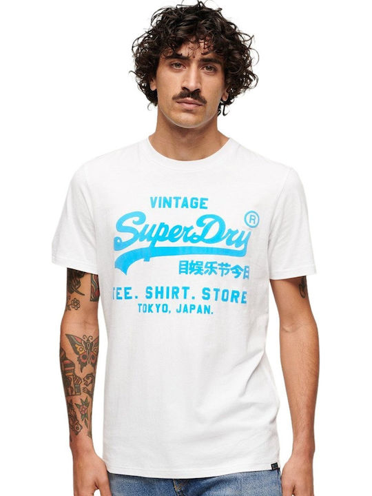 Superdry T-shirt Λευκό