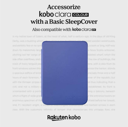 Kobo Flip Cover Blau (Kobo Clara)