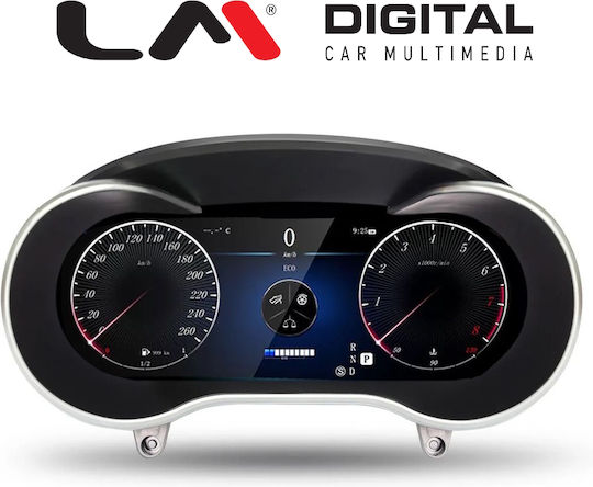 LM Digital Ψηφιακό Κοντέρ Αυτοκινήτου για τοποθέτηση στο Ταμπλό