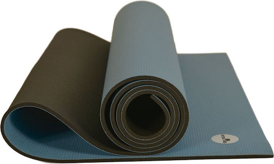 Στρώμα Γιόγκα Pro Yoga Mat Deva Light Blue 185x65x0.55cm Ιμάντα Μεταφοράς