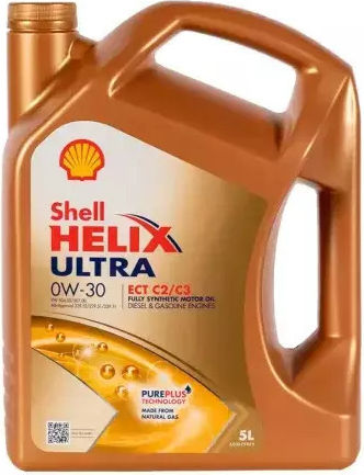 Shell Helix Ultra ECT Συνθετικό Λάδι Αυτοκινήτου 0W-30 5lt