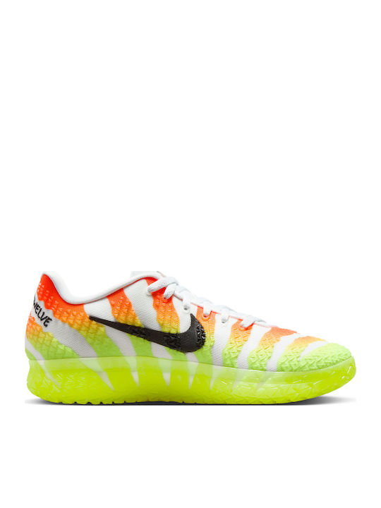 Ja 3 "Snowed In" Χαμηλά Μπασκετικά Παπούτσια White / Bright Crimson / Volt / Black