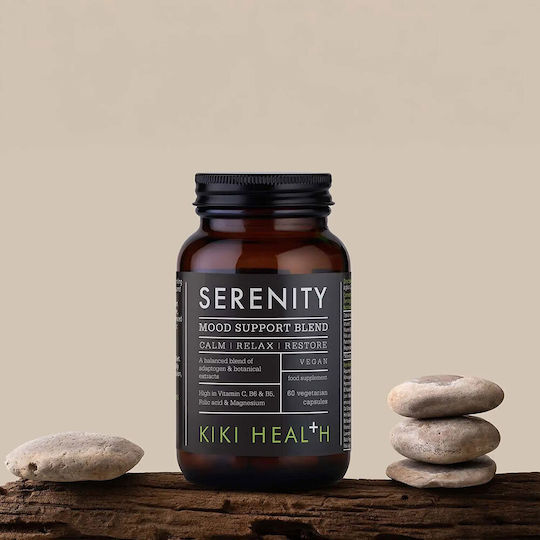 Kiki Health Serenity Supliment Pentru Stres 60 Capsule Pe Bază De Plante