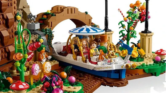 LEGO Ideas Willy Wonka & the Chocolate Factory За 18+ Години 2025 Бройки