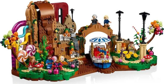 LEGO Ideas Willy Wonka & the Chocolate Factory За 18+ Години 2025 Бройки