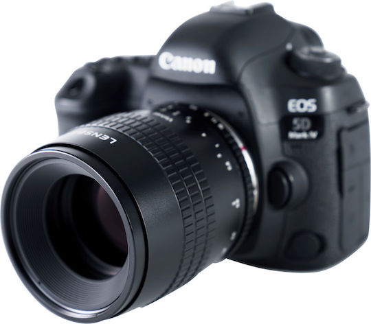 Lensbaby Cadru complet Obiectiv Foto Velvet 85 Teleobiectiv / Macro pentru Montura Canon EF Black