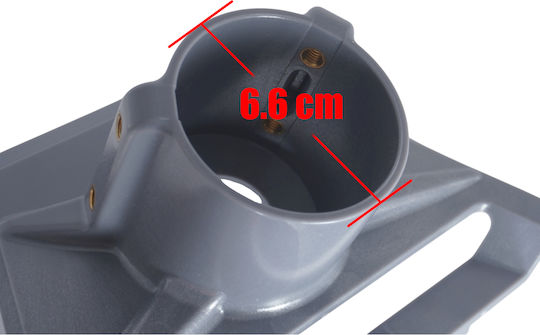 Pole Mount Rohradapter Starlink Gen3 V3 Kickstand Dish Montages Dach Grau Kode 1-per0126