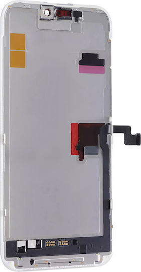 Ecran Soft OLED Avizar Compatibil iPhone 16 Pro Max Afișaj Neted Ecran Tactil Receptiv Negru