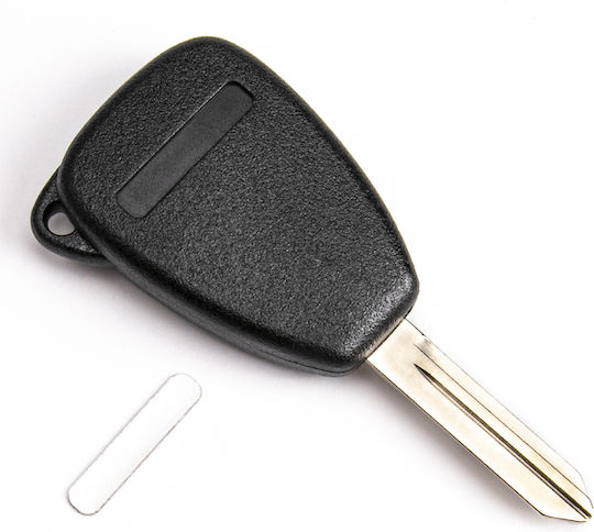 Carcasă cheie auto cu lamă cu 3 butoane pentru Chrysler / Jeep / Dodge