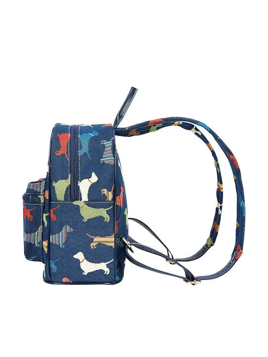 Dachshund Damentasche Rucksack Mehrfarbig