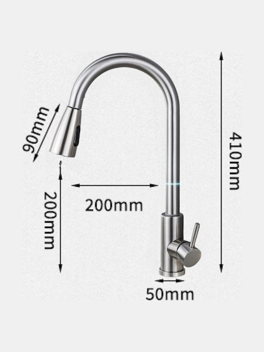 Inco Kitchen Faucet Counter Gray