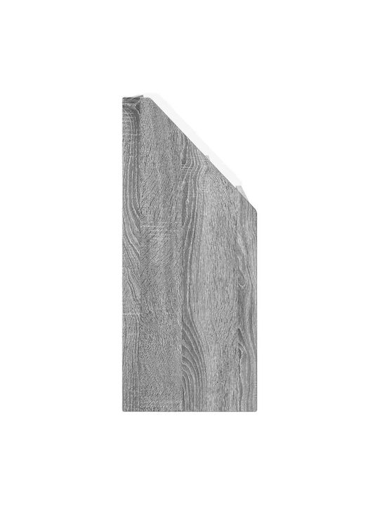 Kids Wooden Bookcase Gray 72.5x29.5x69cm