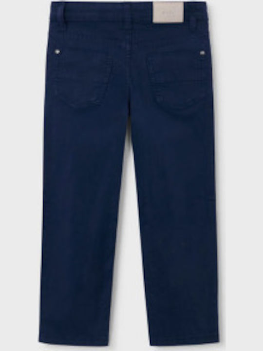 Kids Fabric Trousers Blue