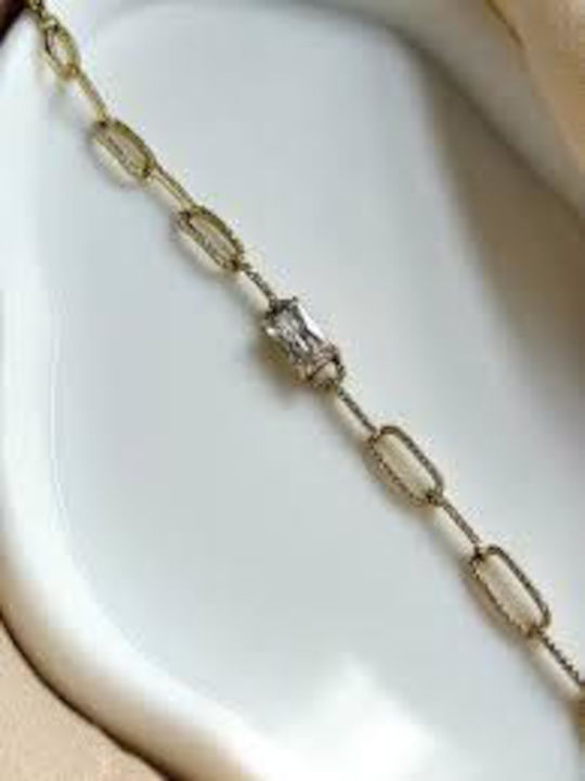 Women's Bracelet made of Steel Gold Plated