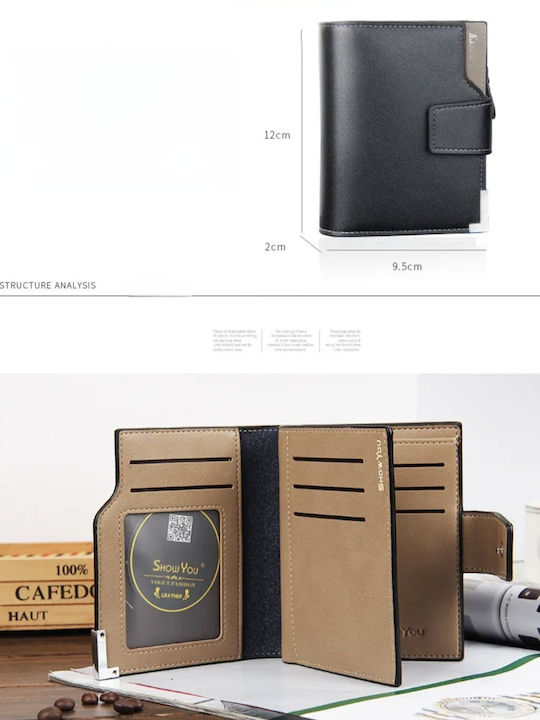 Men's Wallet Classic with RFID Black