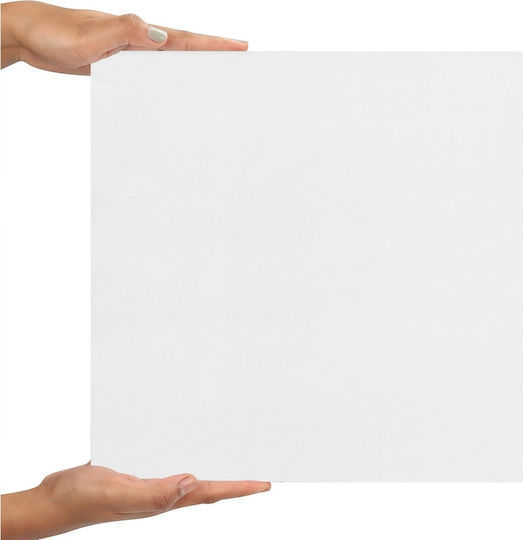 Комплект 7 Платна За Рисуване Belle Vous 40x40см Бели Акрилни Маслени Бои